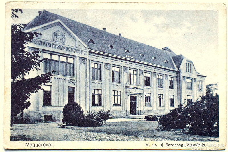 Magyaróvár - M kir új Gazdasági Akadémia   régi képeslap  1930
