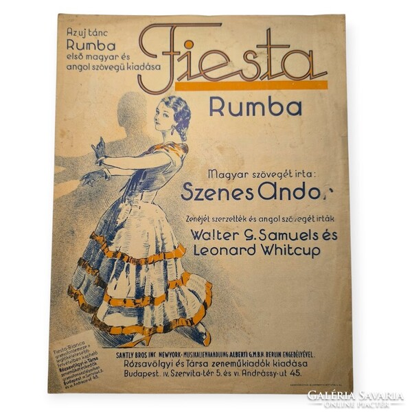 Fiesta – Rumba (Szenes Andor szövegével)