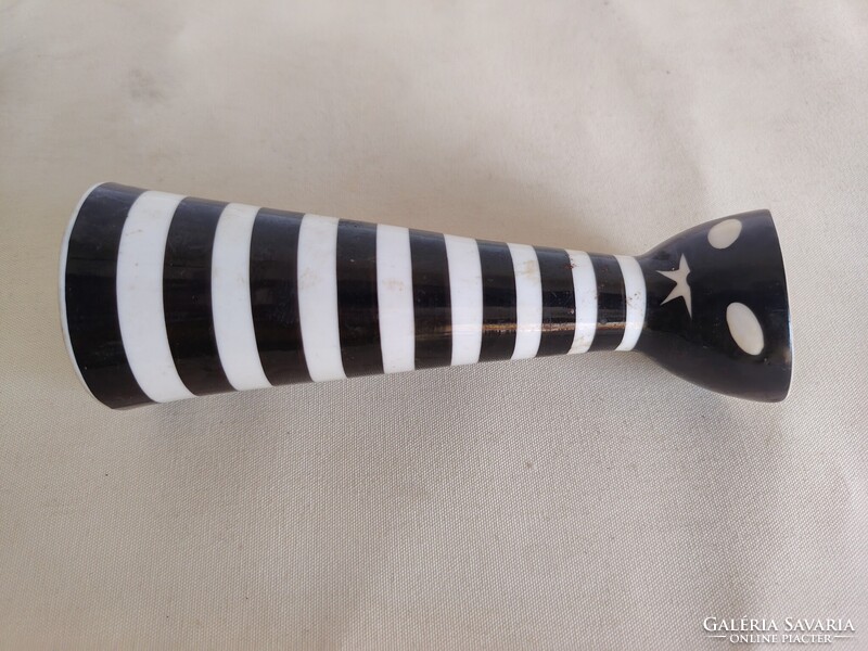 Árt Deco Török János Zsolnay macska váza ALKUDHATÓ