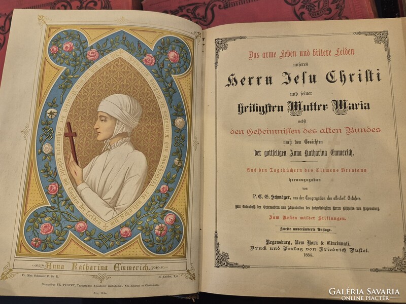 Érdekes régi német könyv