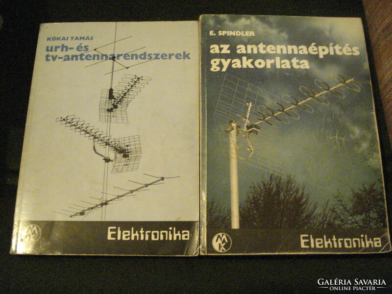 2 szakkönyv - antennák