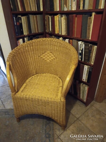Természetes rattan fotel/karosszék