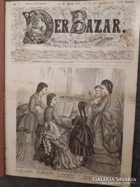 Der Bazar 1871 évfolyam