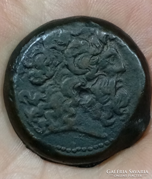 VI. Ptolemaiosz-VIII. Ptolemaiosz Drachma i.e. 169-145 d:30 mm