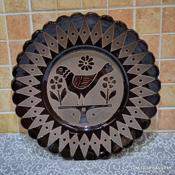 Steinbach Sándor Mezőtúr Madaras Falitányér