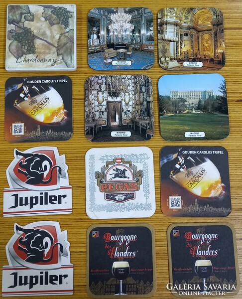 Poháralátét 12 db egyben, gyűjtőknek