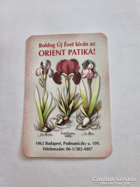 ORIENT PATIKA 2004. évi kártyanaptár