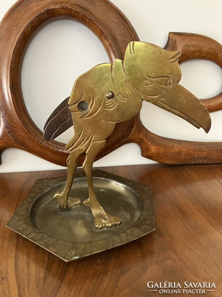 RITKASÁG, ART DECO SZIVAR, CIGARETTAVÁGÓ, FIGURÁLIS SZOBOR