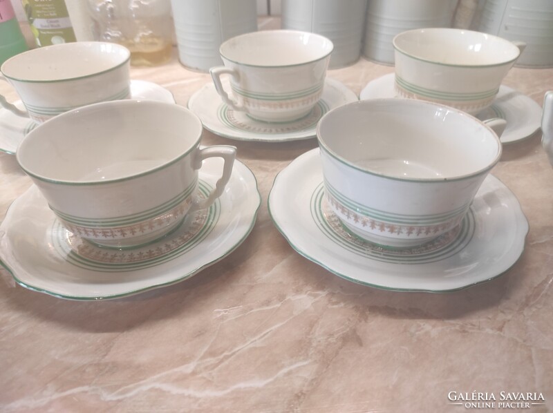 Antik zsolnay teás készlet