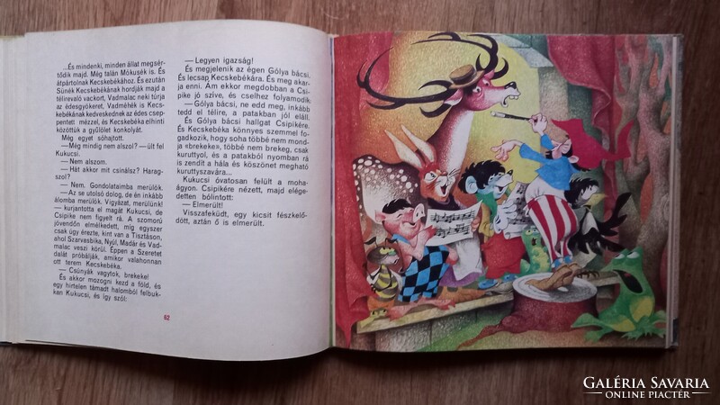 Fodor Sándor - Csipike mesekönyv 1984 - Rusz Lívia rajzaival
