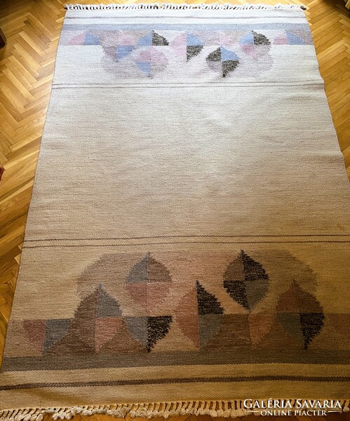 Retró Békésszentandrási kézi szövésű szőnyeg