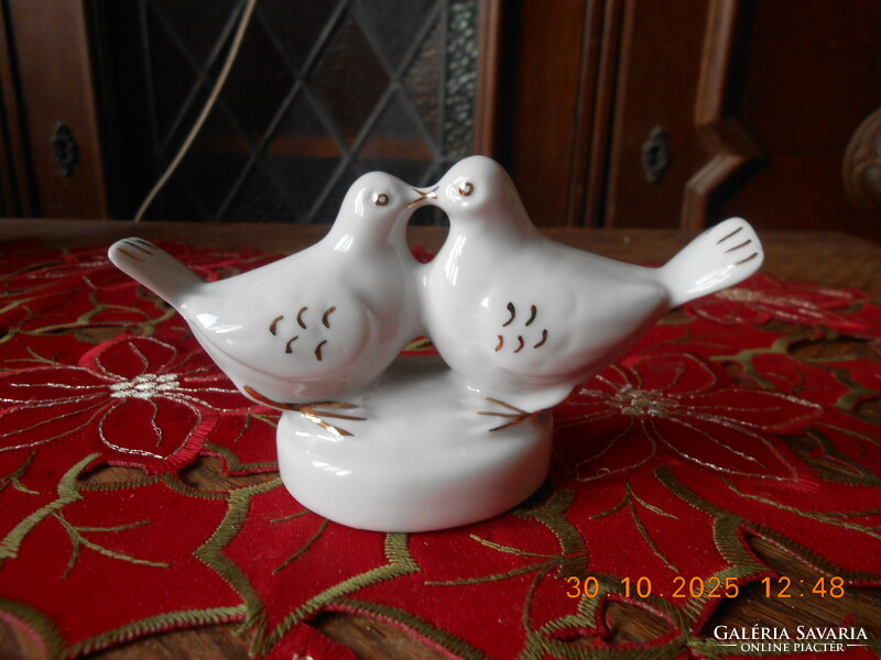Zsolnay ritka galamb pár