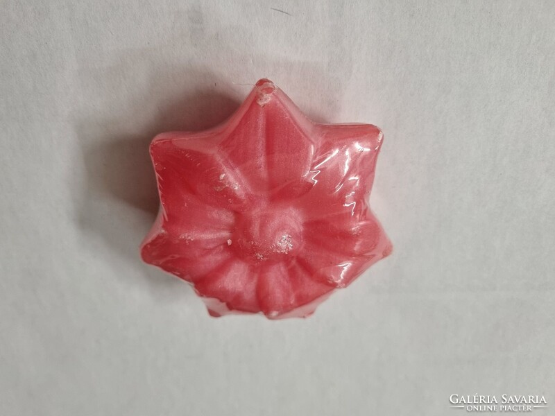 Virág formájú Kappus szappan - clematis rosa - német szappan