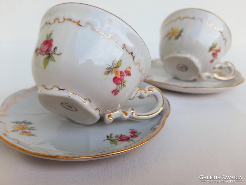 Zsolnay tollazott kaves szettek