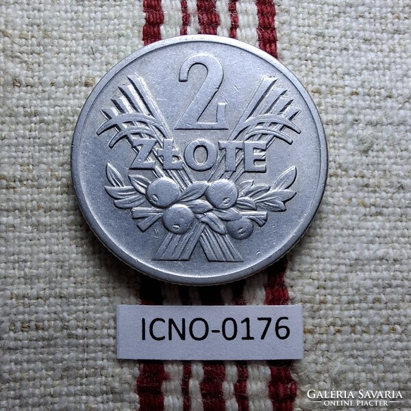 Lengyelország 2 Zloty 1958 EF