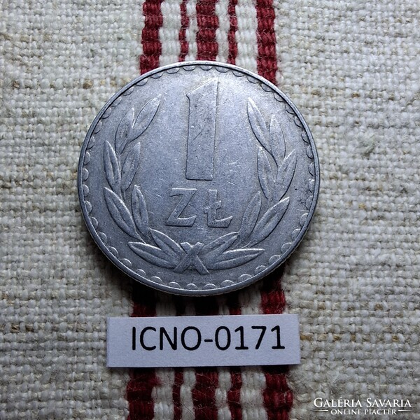 Lengyelország 1 Zloty 1978 VF