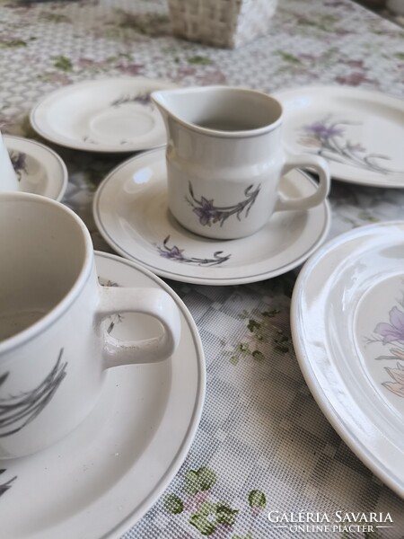 Kerámia  csésze, kistányér, süteményes tányér eladó!