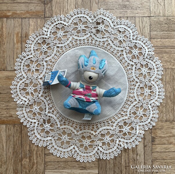 Londoni Olimpia plüss kabala figurája 2012