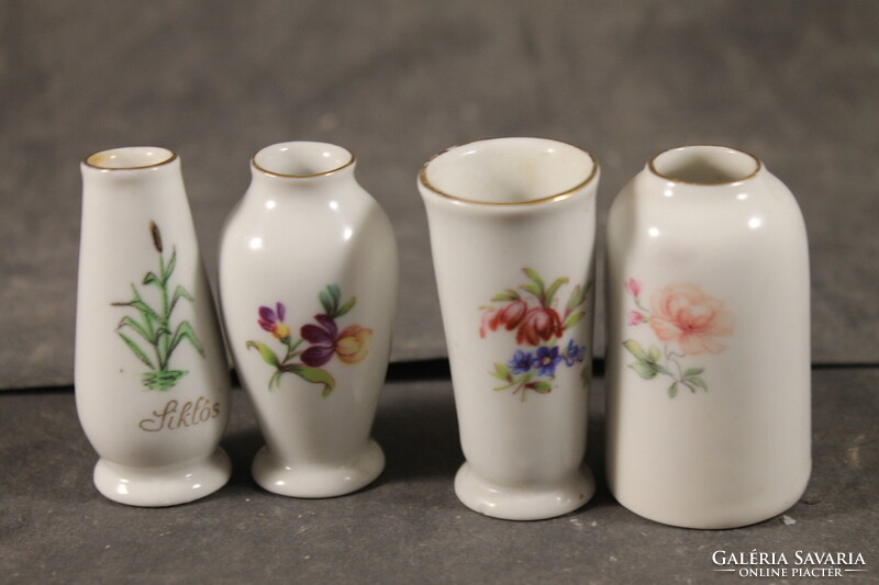 Hollóházi mini vázák 671