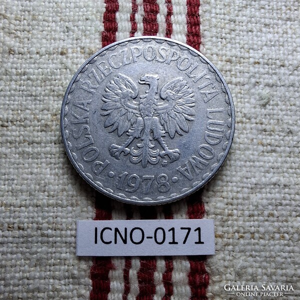 Lengyelország 1 Zloty 1978 VF