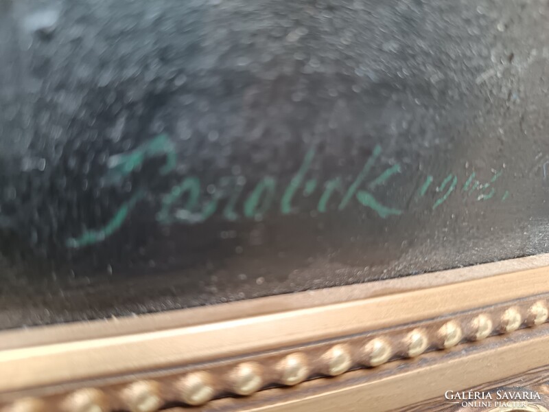 Parobek Alajos Olajfestménye.