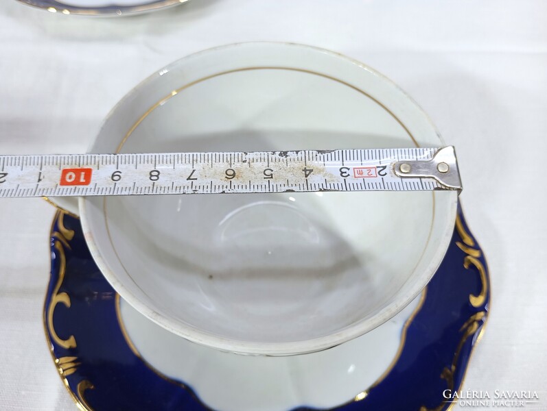 Zsolnay Pompadour III kávéscsészék TOP állapotban, sérülésmentesek.