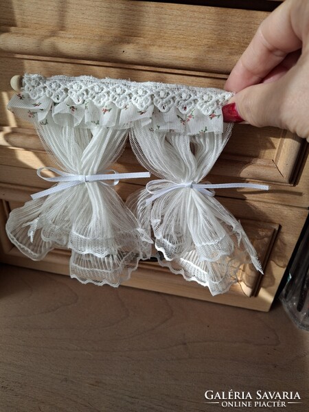 15x15cm babaházba függöny