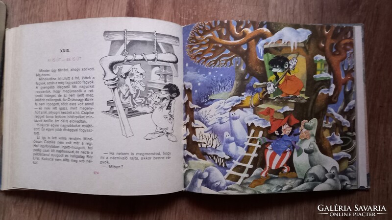 Fodor Sándor - Csipike mesekönyv 1984 - Rusz Lívia rajzaival