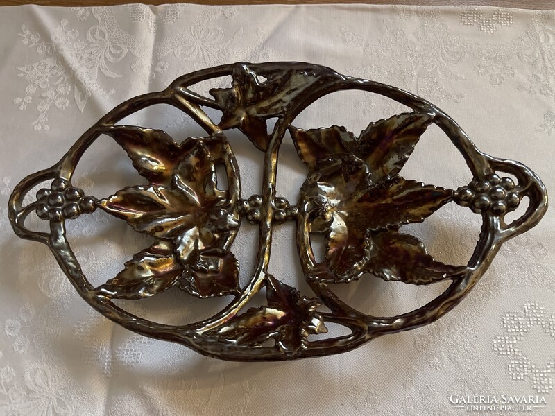 Gyönyörű eizin mázas dög nehéz fém kínáló.