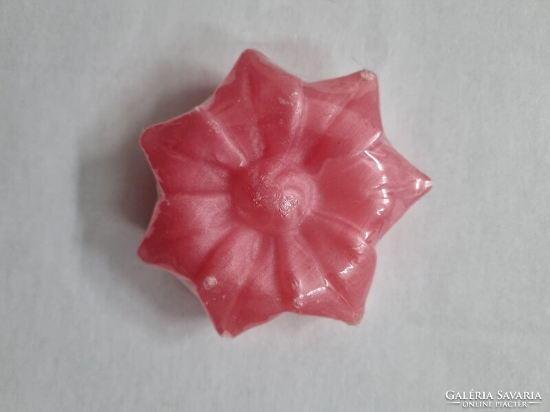 Virág formájú Kappus szappan - clematis rosa - német szappan