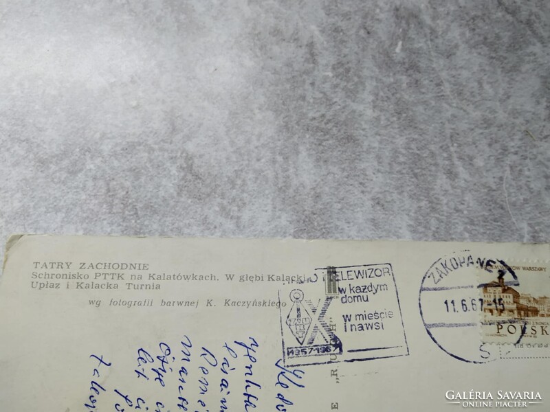 Tátra Zachodnie, Nyugat- Tátra, menedékház, feladva Zakopane, 1967