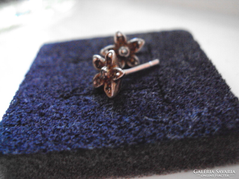 Ezüst fülbevaló 4 pár egybe vagy külön