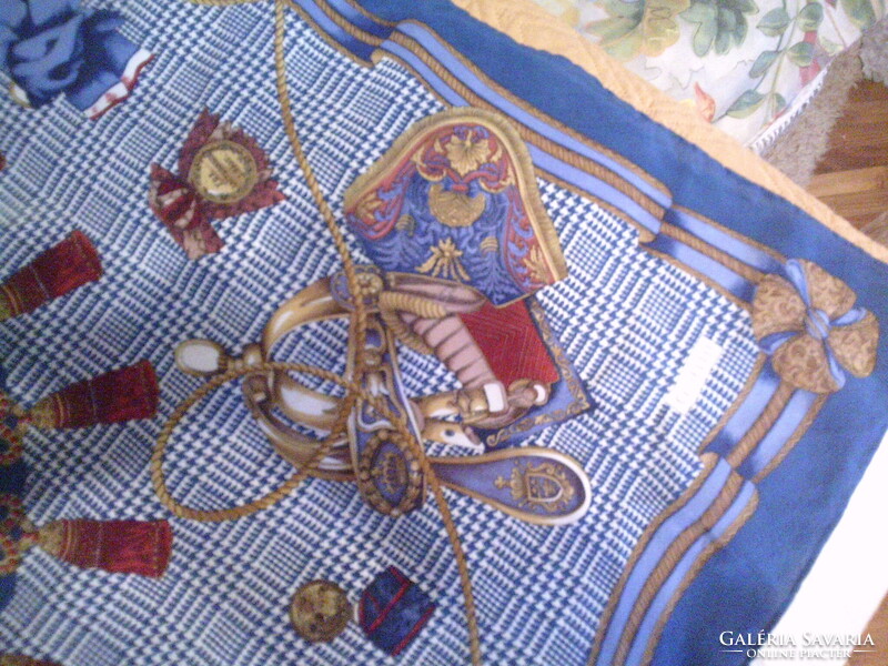 Vintage Codello valódi silk selyemkendő