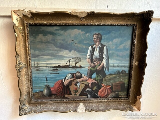 Ismeretlen: Árvíz - 1942