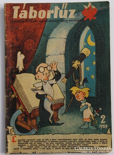 "TÁBORTŰZ"   ifjúsági lap