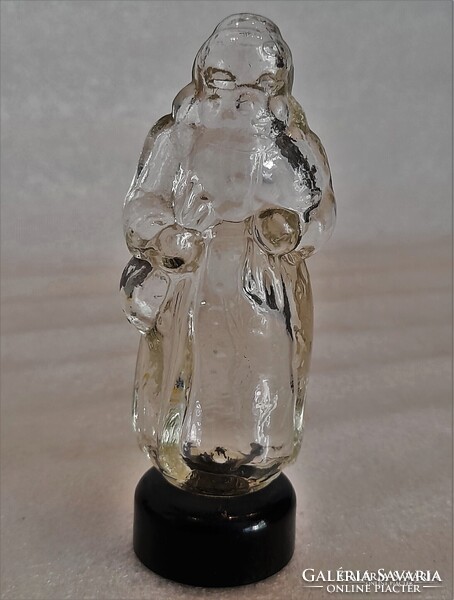 Antik bakelit kupakos Mikulás parfümös üveg 1.- Ft-ról!!!