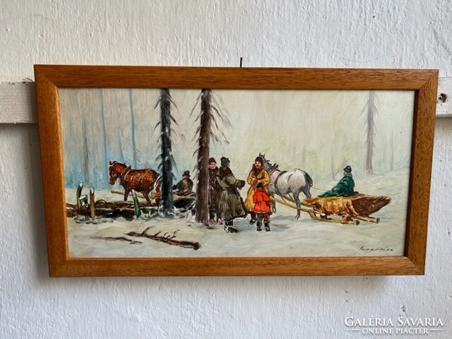 Sugár Géza: Téli táj