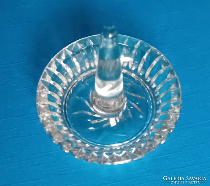 Üveg tálka , gyűrűtartó