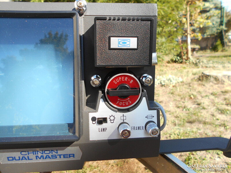 Chinon Japán Super 8 szerkesztő  Editor Viewer Dual Master