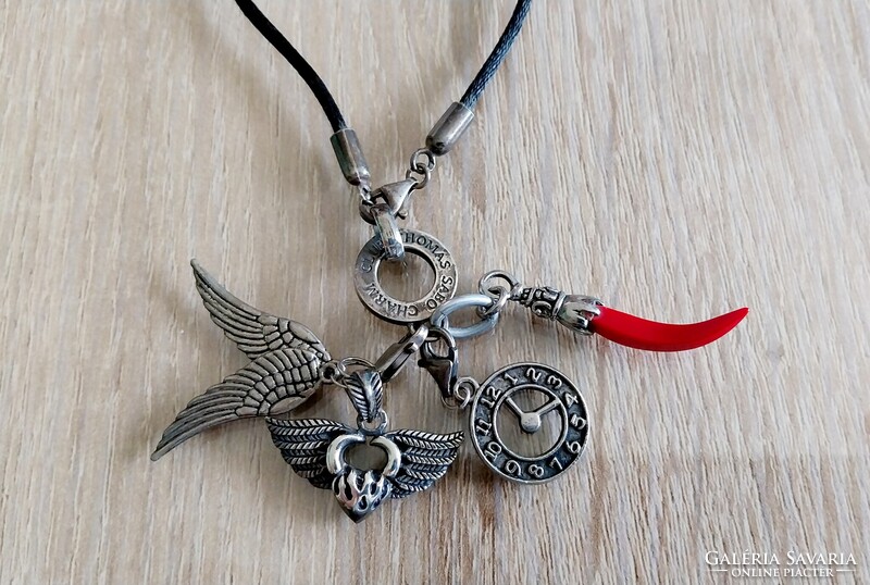 THOMAS SABO NYAKLÁNC,MEDÁLOKKAL  MEDÁLLAL!