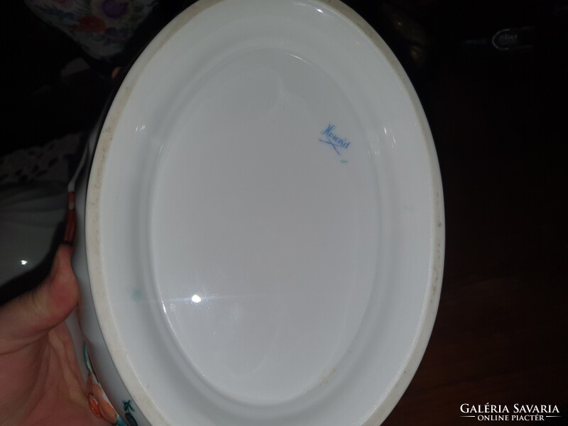 KIÁRUSÍTÁS!  Herendi pipacs mintás citromfogós leveses tál