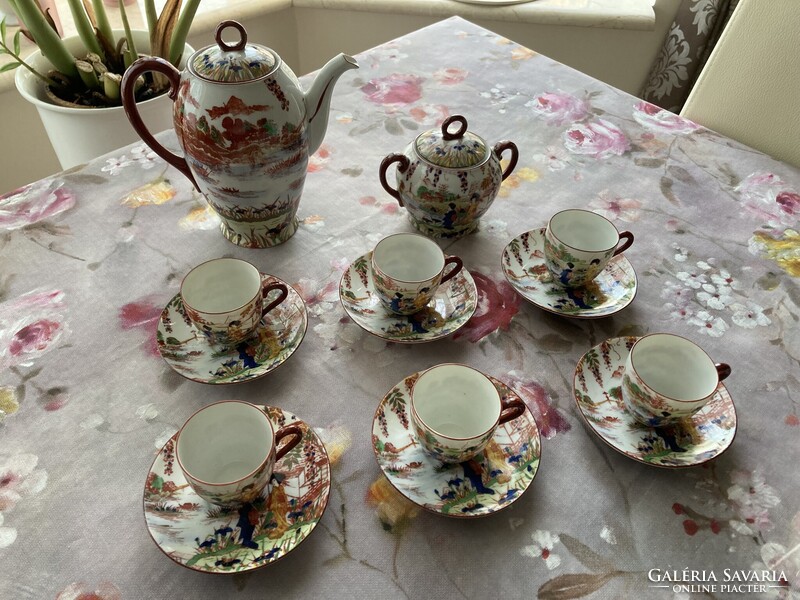 Antik csehszlovák mokkáskészlet eladó