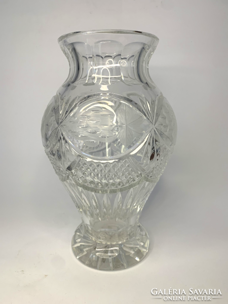 Hatalmas ólomkristály váza hibátlan!