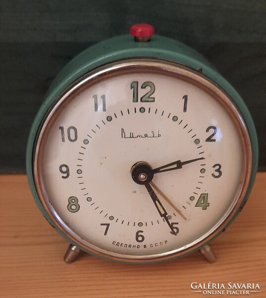 Old Soviet desk alarm clock.