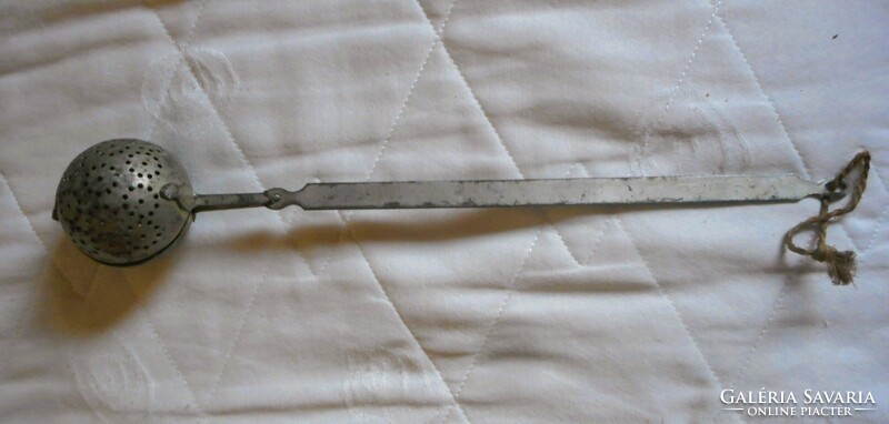 Régi teatojás, nyeles fűszertojás lakodalmas  kondérba (nagyméretű, 45 cm)