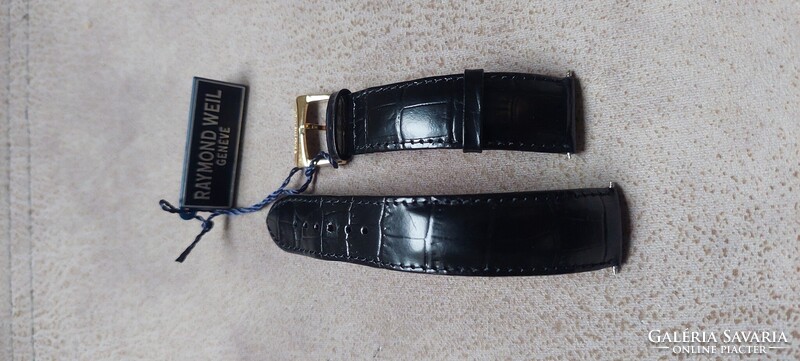 Eredeti Swiss 18mm bőr óra szíj