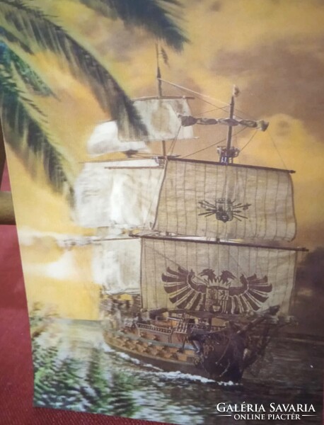 Swedish 3 D postcard from 1971 great collectors item