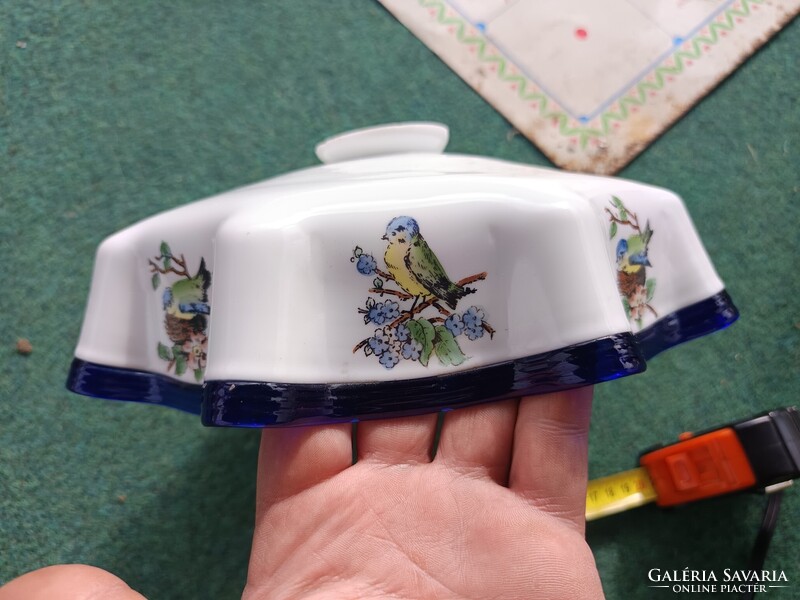 Különleges üveg lámpabúra  1910 körüli