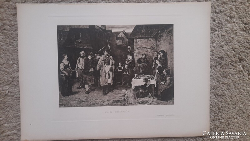 Munkácsy Mihály: Éjjeli csavargók