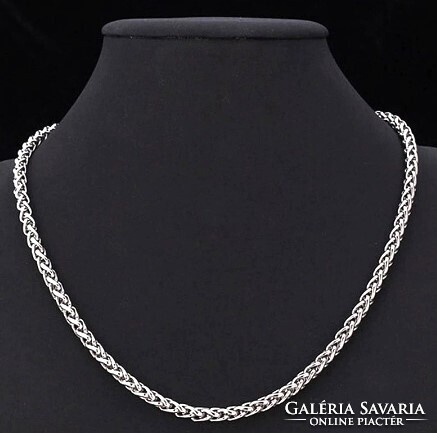 Stainless steel necklace 50 cm long and 6 mm thick. Great item